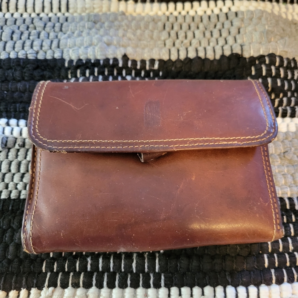 Vintage Leather Blues Brother Wallet